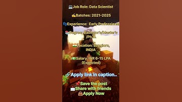 🚨 ZEBRA TECHNOLOGIES IS HIRING – DATA SCIENTIST / AI & ML 🚨