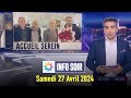 Info soir : Samedi 27  Avril 2024