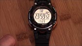 how to set armitron digital watch