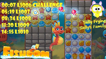 Fishdom level 1006 to 1010