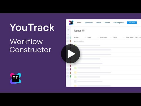 YouTrack Workflow Constructor