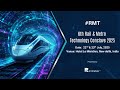6th Rail & Metro Technology Conclave 2025