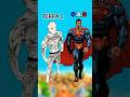 Cosmic Armor Superman Vs Saitama! 😱🔥 #shorts #anime #superman
