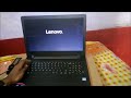 Lenovo FreeDos NO OS Windows Installation BIOS Setup