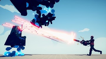 MAYHEM MINIGUN Vs EVERY FACTION | TABS - Totally Accurate Battle Simulator