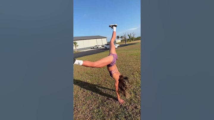 Body Paint Cartwheels! @JenTheBodyPainter