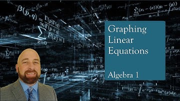 Algebra 1 Lesson 3.1b Graphing 2 Variable Linear Equations
