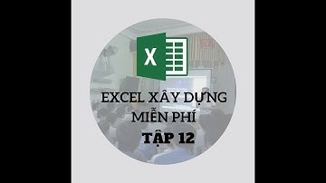 Học Excel Kết cấu Xây dựng miễn phí | Tập 12 | Lập bảng tính thép đai dầm và lý thuyết tính