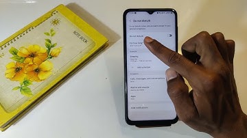 How To Enable Do Not Disturb Setting in Samsung Galaxy A13 , Samsung Galaxy A13 DND Setting