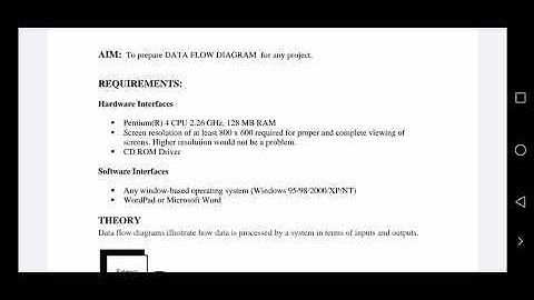 3CS4-23, Experiment-4, Part-1, To draw DFD, SE Lab, Shashi Kant