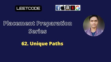 Unique Paths Problem Solution | Dynamic Programming - Leetcode 62 #LeetcodeProblems