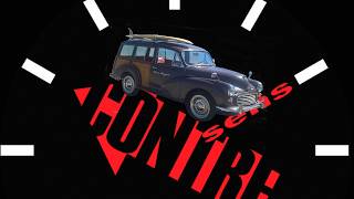 Morris Minor Traveler Au Bord Du Lac De Joux