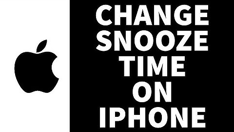 How To Change Snooze Time On iPhone (2022) | Customize Snooze Time on iPhone