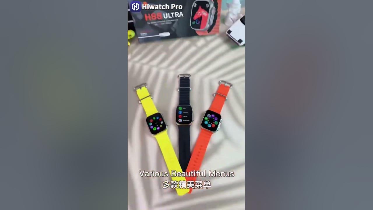 H88 ultra smartwatch coming right now! #智能手表 #smartwatch - YouTube