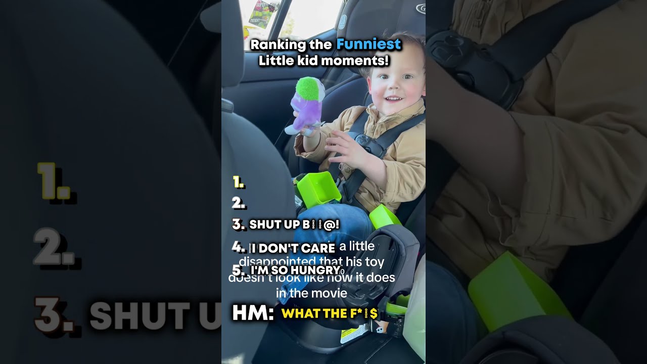 Ranking The Funniest Little Kids Swearing 