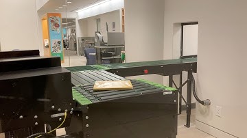 San Francisco Public Library Book Return Belt Conveyor System San Francisco California