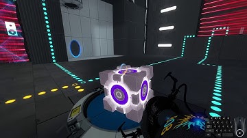 Portal 2 - How Do you get through the Fizzler? by superderrick128