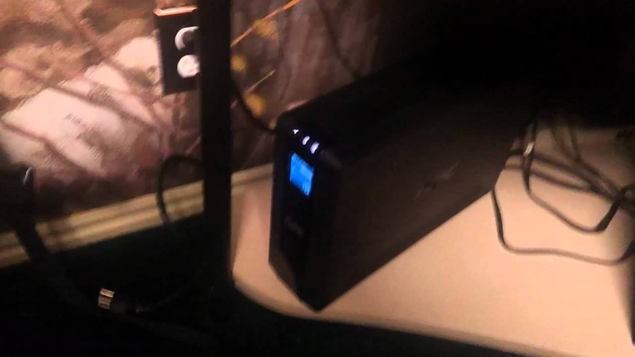 Apc battery backup XS 1000 review YouTube