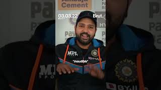 When Rohit Sharma elbowed journalists at a presser...