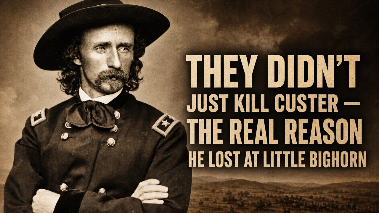 They Didn't Just Kill Custer — The Real Reason He Lost at Little Bighorn