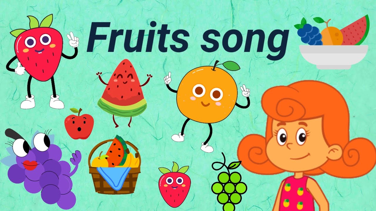 Fruits song for kids| Nursery Rhymes - YouTube