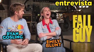 Ryan Gosling y Emily Blunt nos hablan sobre su nueva película, PROFESIÓN PELIGRO