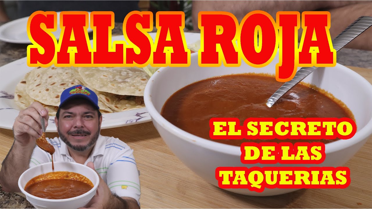 SALSA ROJA, LA RECETA l  La  Vaquita
