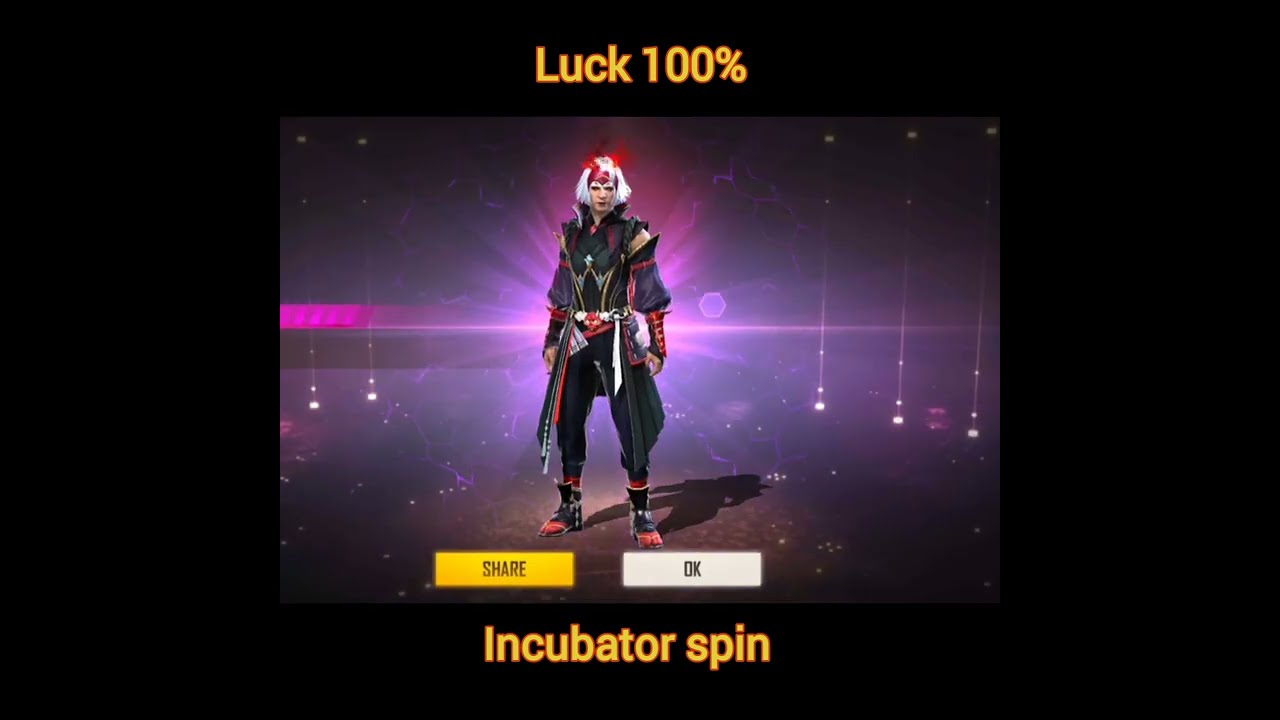 1 spin trick new incubator spin luck 100 % got blueprint evo stone 