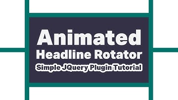 Animated Headlines Rotator jquery plugin Bangla tutorial
