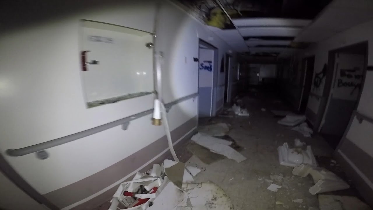 abandoned hospital night creepy