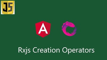 Rxjs creation operators with Angular 14 project