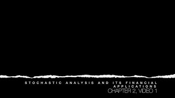 Stochastic: chapter 2, recording 1