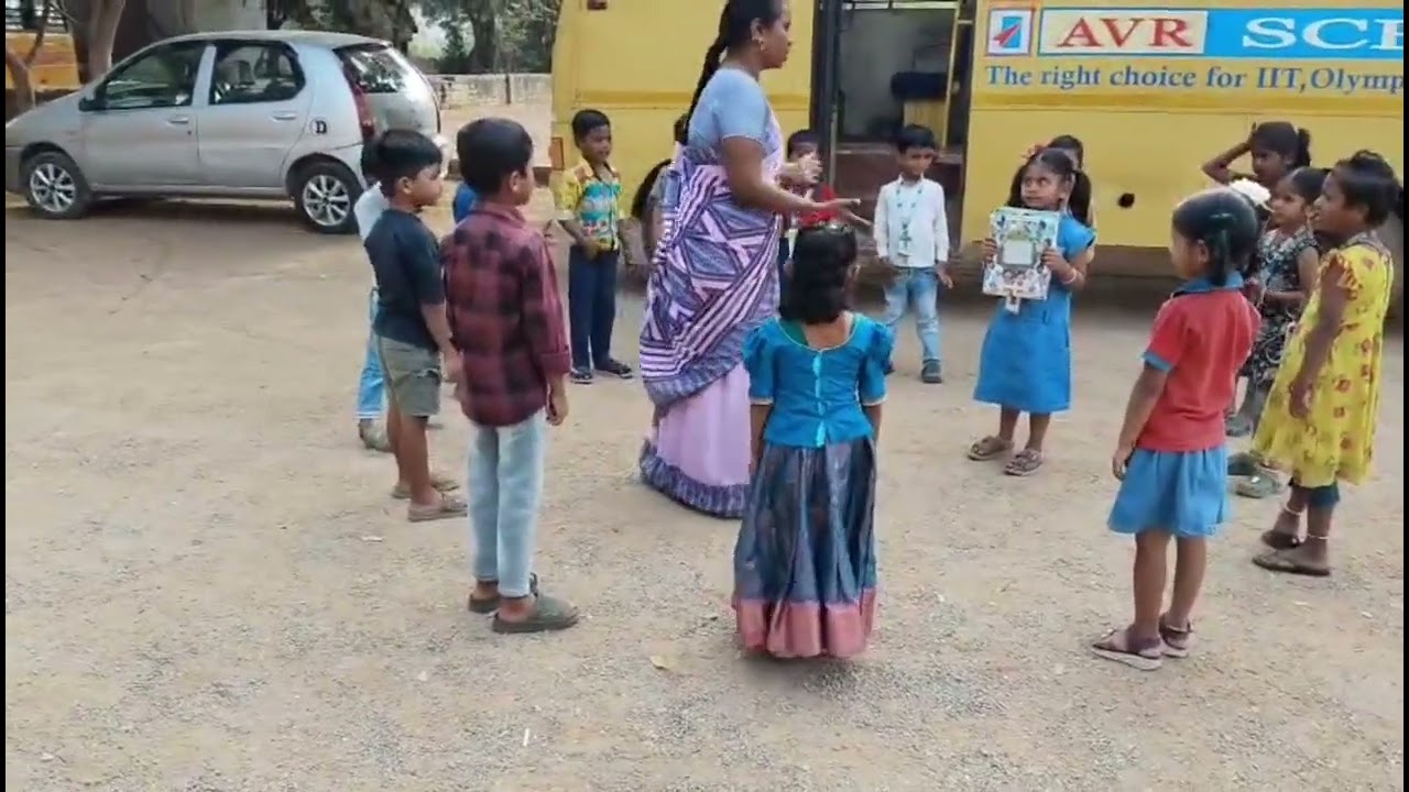 # Saketh  # AVR  School # Allagadda # Rhymes 