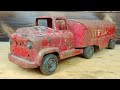 Rusty 1950's Buddy L GMC COE Texaco Tanker Restoration