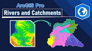 Deriving Rivers and Watersheds using ArcGIS Pro