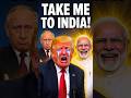 “Trump Crying Like a Baby for Putin & Modi 😂 | Funniest Political Short Ever!”#shorts