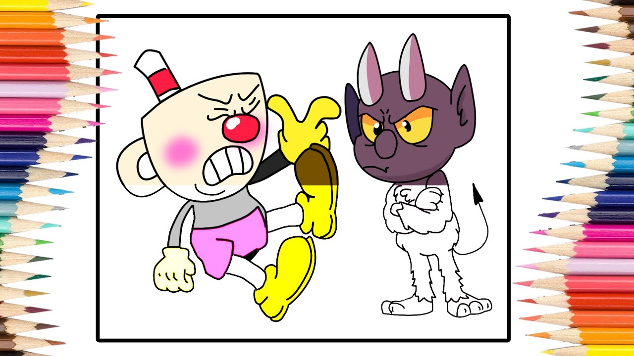 CUPHEAD vs The Devil Drawing || THE CUPHEAD SHOW ANIMATION - YouTube