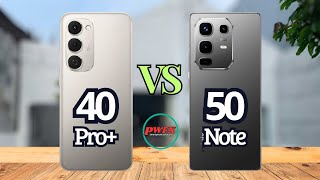 Tecno spark 40 pro+ vs Infinix note 50, Infinix note 50 vs Tecno spark 40 pro+, Tecno spark 40 pro+