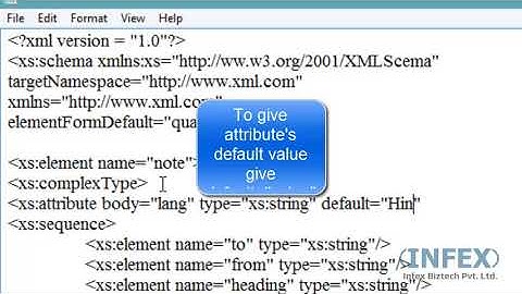 XML   16 schema atribute | how to learn xml programming language, web designing html