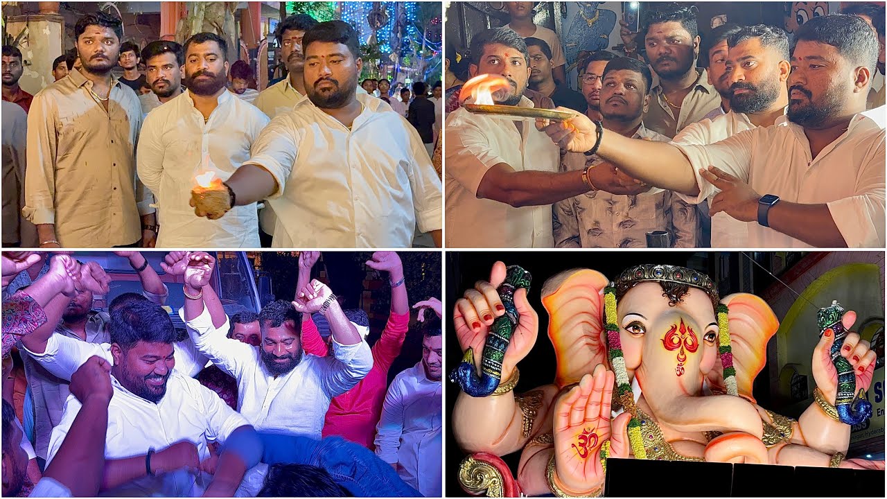 Ramnagar Siddiq Bhai Ganesh Nimajjanam 2025 | Ramnagar Siddiq Ganesh Shobha Yatra Procession 2025