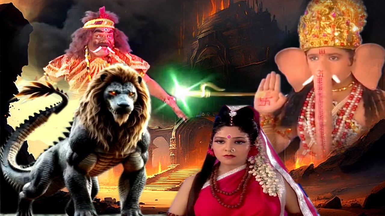 दुष्ट दानव गणेश आज तुझे मृत्युदंड देगा Tripuresh Bhakti 2025