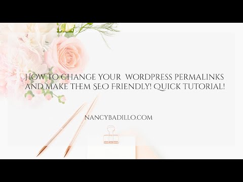 How to change your permalinks in WordPress and make them SEO friendly? Check it out!