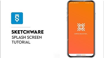SPLASH SCREEN MAKING IN SKETCWARE 😍 | #sketchwarehinditutorial #sketchwaretutorial