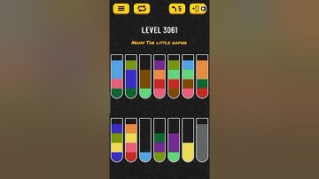 Water sort puzzle level 3061