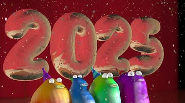 🎉 Blob Opera Happy New Year 2025 🎉