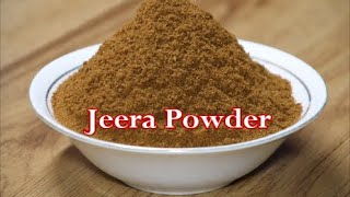 Jeera Powder Kaise Banaye | घर पर भुना जीरा पाउडर बनाने की विधि | How to make Cumin Powder