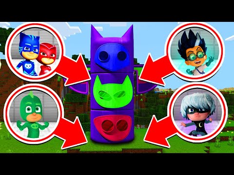 Minecraft : I FOUND THE PJ MASKS NEW SECRET HQ! (Ps3/Xbox360/PS4/XboxOne/PE/MCPE)