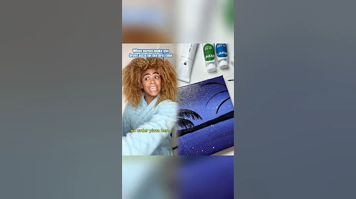 When your parents make you order pizza as a kid…😭💀 #comedy #viral