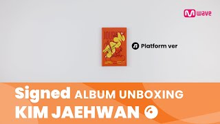 [Mwave shop] Unboxing KIM JAEHWAN [J.A.M (journey Above Music)] (Platform ver.) Album💿