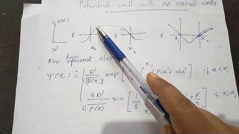 Wkb method- connection Formula - potential well with no vertical walls
